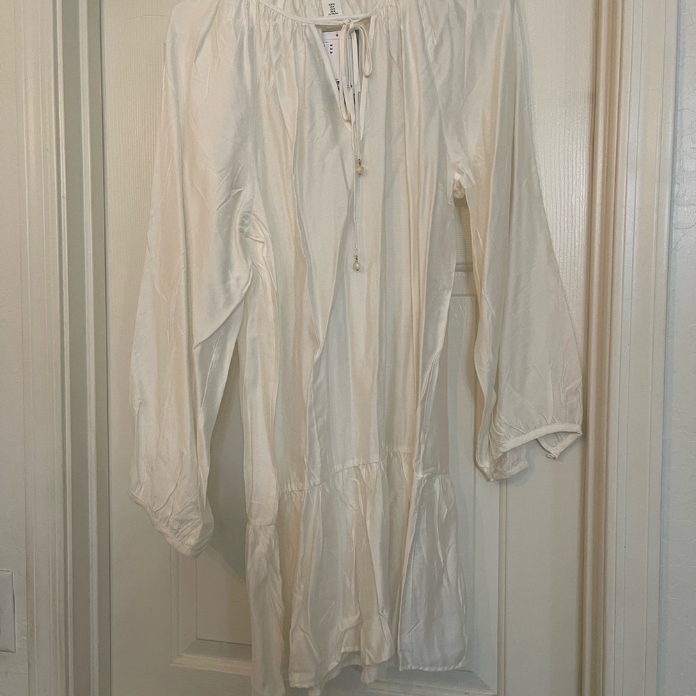 H&M White Mini Dress NWT